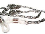 Stainless Steel Rectangle Box Chain Eyeglass Holder
