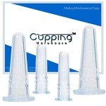 Cupping Warehouse Classic 4-Piece Silicone Facial Set