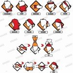 9PCS High Elastic Magic Scarves & Headbands