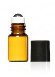 Amber Mini Roll-On Bottles for Essential Oils (12)