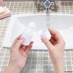 6-Pack Refillable Roll-On Deodorant Bottles - 1 Oz