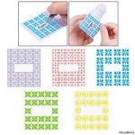 6-Pack Refillable Roll-On Deodorant Bottles - 1 Oz
