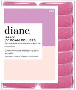 Diane Foam Rollers - Pink 5/8-Inch, 14-Pack