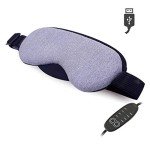 USB Heated Eye Mask for Relief and Comfort