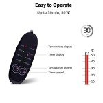 USB Heated Eye Mask for Relief and Comfort