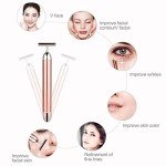 24k Golden Pulse Facial Massager for Sensitive Skin