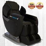 4 v2 Shiatsu Massage Recliner Chair - Black