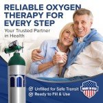 Medfex Complete Oxygen Tank Kit - 682 Liters