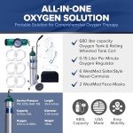 Medfex Complete Oxygen Tank Kit - 682 Liters