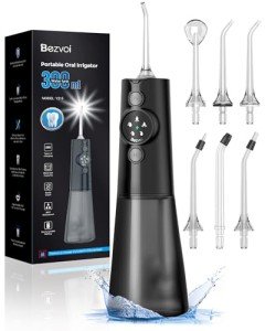 Cordless Water Flosser with LED Display and 5 Modes