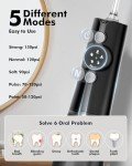 Cordless Water Flosser with LED Display and 5 Modes