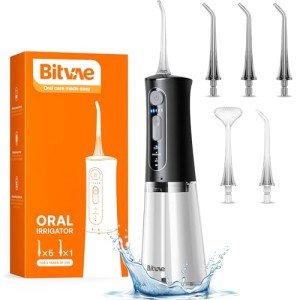 Bitvae Cordless Water Dental Flosser with 3 Modes