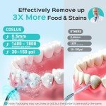 COSLUS Portable Cordless Water Flosser - 4 Modes