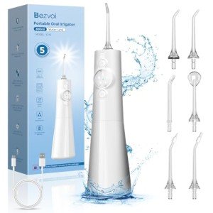 Cordless Water Flosser with LED Display & Jet Tips