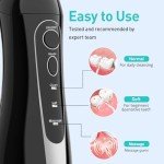 COSLUS Cordless Portable Water Teeth Flosser
