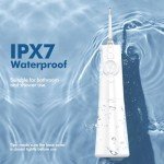 Cordless Water Flosser with LED Display & Jet Tips