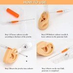 50Pcs Piercing Needles 14g 16g 18g 20g 22g IV Catheter Needles for Ear Nose Lip Tongue Belly Nipple Cartilage Piercings Disposable Stainless Steel Hollow Body Piercing Needles Tool