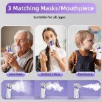Portable Nebulizer for Adults and Kids, Handheld