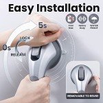 LEVERLOC 17 Inch Grab Bars for Bathroom Safety