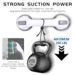 12-Inch Heavy Duty Suction Grab Bar for Seniors