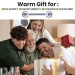 LEVERLOC 17 Inch Grab Bars for Bathroom Safety