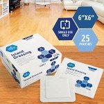Sterile Adhesive Gauze Pads, 6x6, 25 Pack