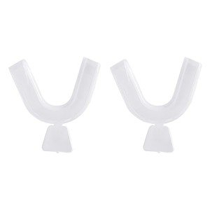 2 Pack Teeth Grinding Mouth Guards and Trays