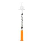 Brandzig U-100 Pet Insulin Syringes 29G 3/10cc, 1/2" 100-Pack