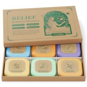 SeasonBliss Shower Steamers Set - 6 Fragrances
