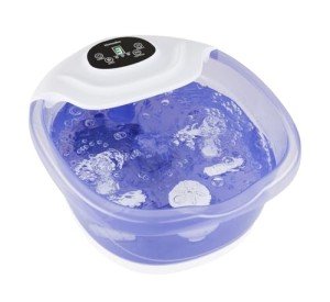 HoMedics Heated Footbath with Massage Rollers and Salt