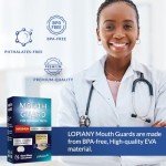 Teeth Grinding Night Guard with 12 Cleaning Tablets