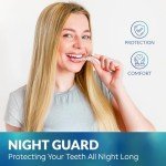 Nighttime Teeth Grinding Mouth Guard with Cleaning Tablets