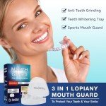Teeth Grinding Night Guard with 12 Cleaning Tablets
