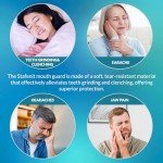 Nighttime Teeth Grinding Mouth Guard with Cleaning Tablets
