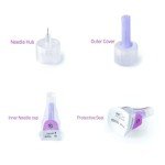ONE-CARE Pen Tips 31G x 5/32’’ (4mm), Universal Fit, Optimal Skin-Contact for Comfort, Sterile, 100/bx