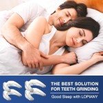 Teeth Grinding Night Guard with 12 Cleaning Tablets