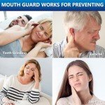 Teeth Grinding Night Mouth Guard with 12 Tablets