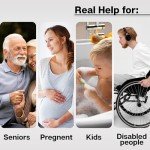 12-Inch Suction Cup Shower Grab Bar for Safety