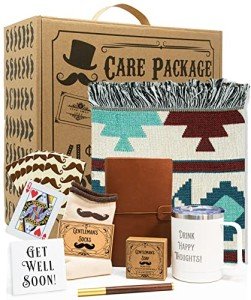 Men's Get Well Soon Gift Basket Essentials