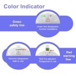 2 Pack Suction Cup Grab Bars for Showers