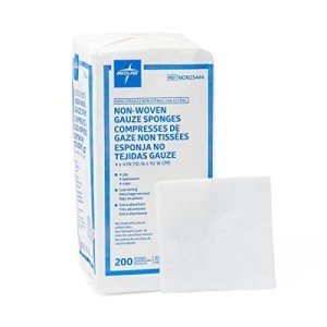 Medline Non-Sterile Non-Woven 4x4 Gauze Sponges