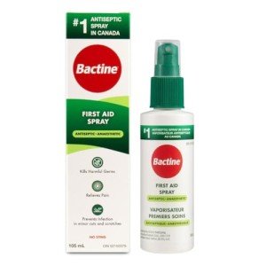 Bactine Pain and Itch Relief Spray, 105 ml