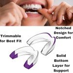 Teeth Grinding Mouth Guard with Travel Cases 8-Pack