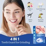 Teeth Grinding Mouth Guard - 4 Reusable Guards
