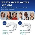 Teeth Grinding Mouth Guard - 4 Reusable Guards