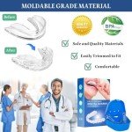 Teeth Grinding Mouth Guard - 4 Reusable Guards
