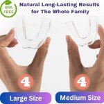 Teeth Grinding Mouth Guard with Travel Cases 8-Pack