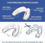 Teeth Grinding Mouth Guard - 4 Reusable Guards