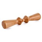 Earthlite Wooden Massage Back Roller for Pain Relief