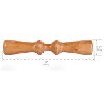 Earthlite Wooden Massage Back Roller for Pain Relief